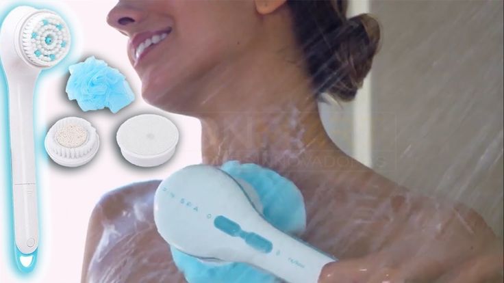 Cepillo Corporal Baño 5 en 1 recargable
