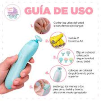 Corta úñas Suave para tu Bebé